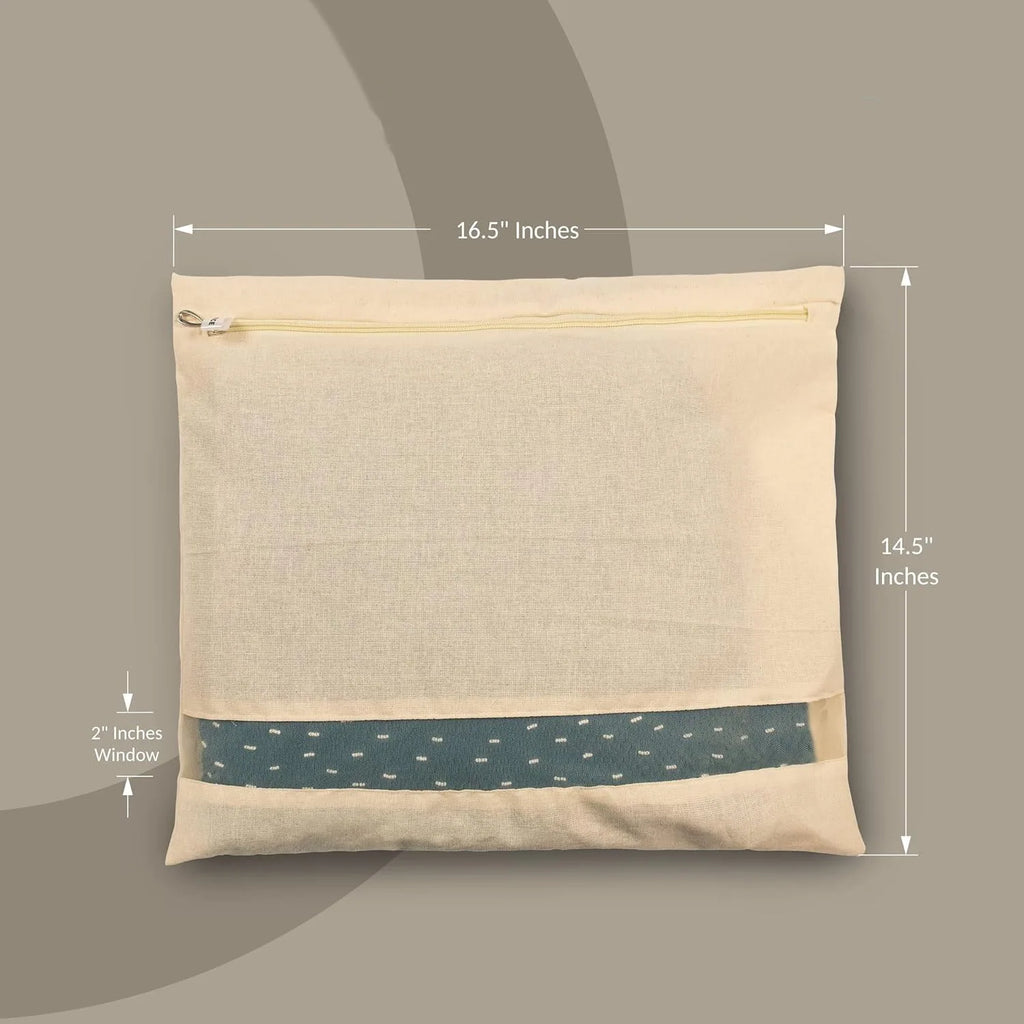 Zip Closure Saree Storage Pouch